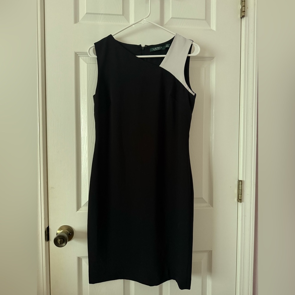 Ralph Lauren Black and White Dress